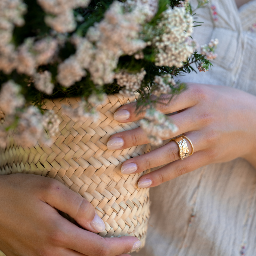 Anillo Belém Dorado