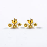 Pendientes Flori Oro