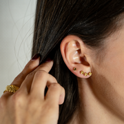 Flori Earrings Gold